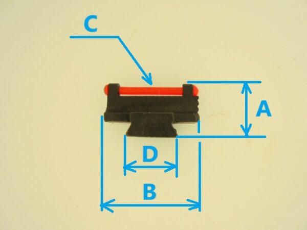 GUIDON FIBRE OPTIQUE GAMO – Image 4